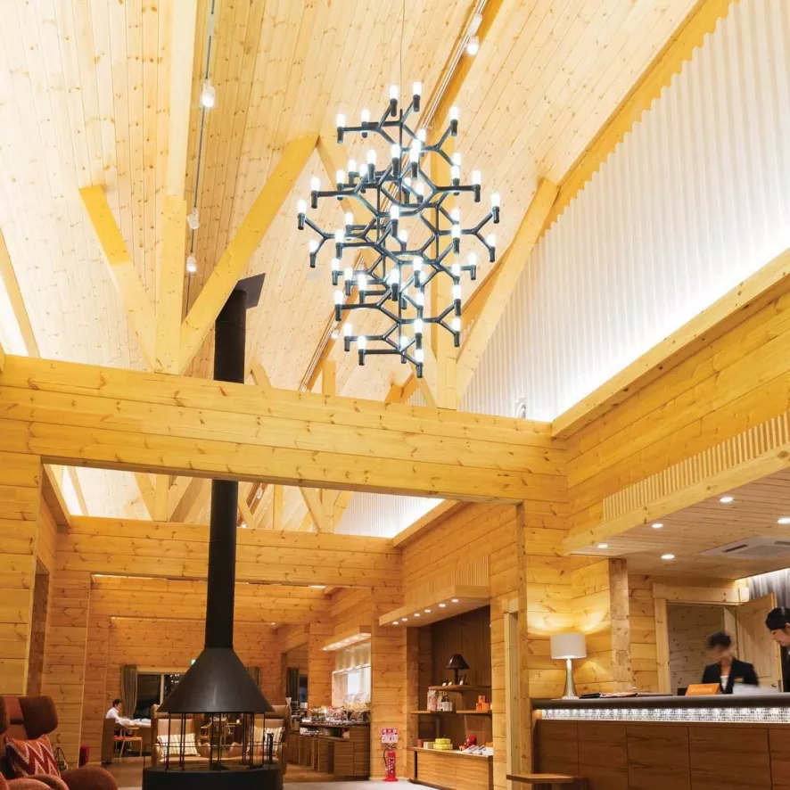 Nemo Crown Summa Kroonluchter Zwart 8 Nemo Crown Summa Kroonluchter Zwart - Afbeelding 6