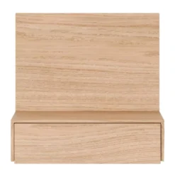 New Works Tana Wand Nachtkastje Naturel Eiken