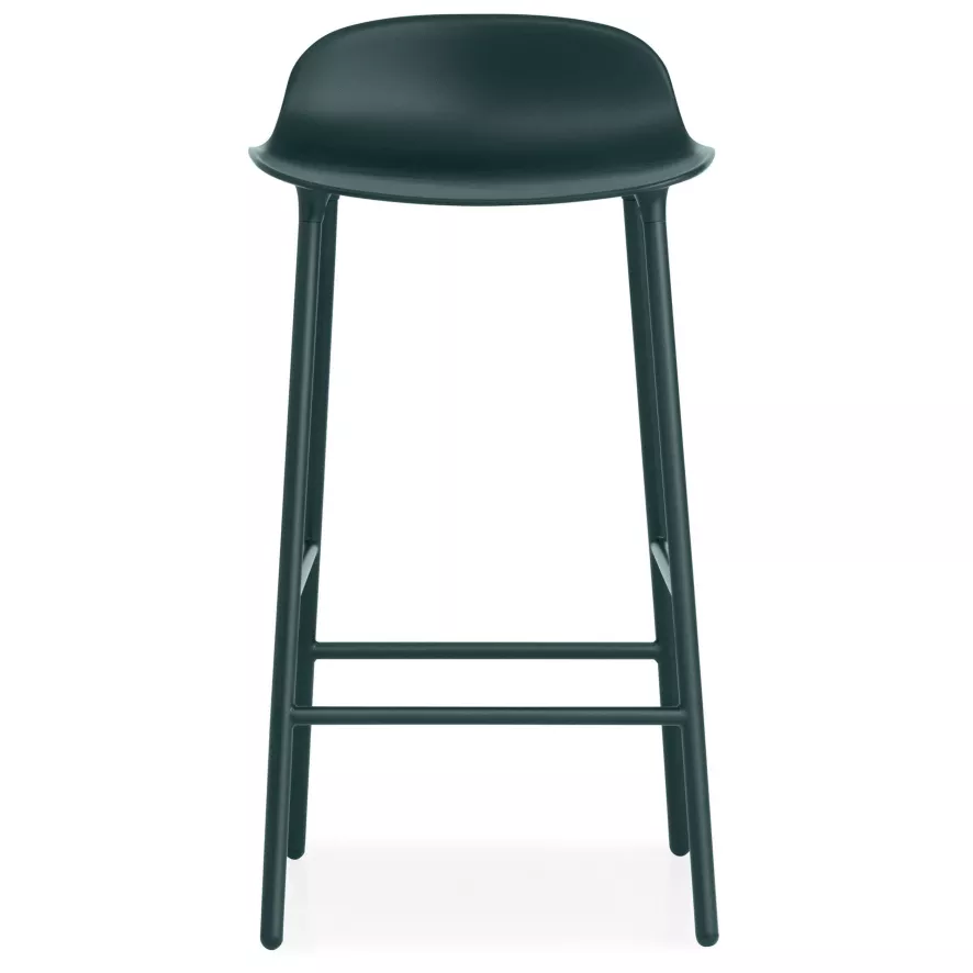 Normann Copenhagen Form Barstool Barkruk 75 Cm Met Stalen Onderstel Groen 3 Normann Copenhagen Form Barstool Barkruk 75 Cm Met Stalen Onderstel Groen