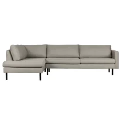 Nuuck Mette Hoekbank Links Lichtgrijs