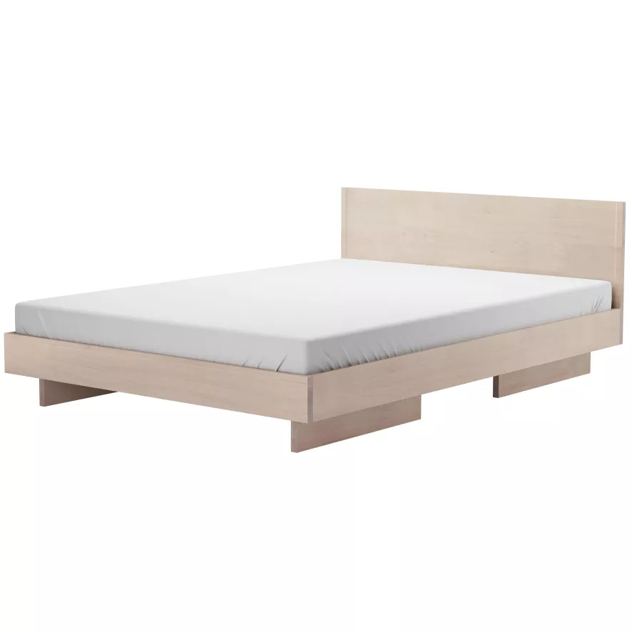 Objekte Unserer Tage Zians Bed Met Hoofdbord 160x200 Eiken Naturel 4 Objekte Unserer Tage Zians Bed Met Hoofdbord 160x200 Eiken Naturel - Afbeelding 2