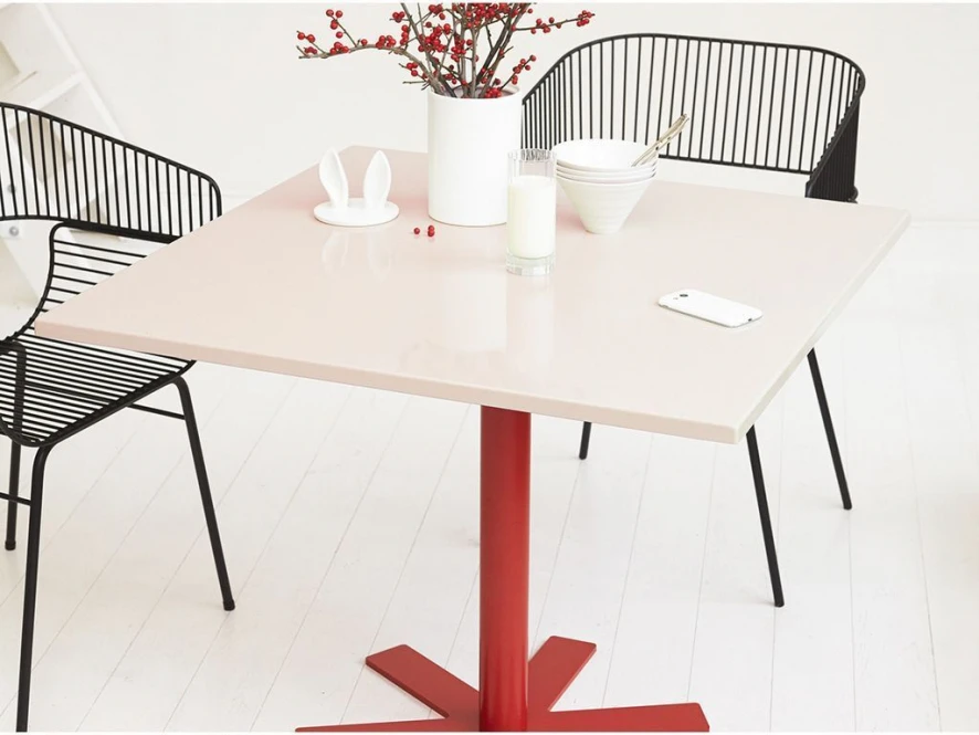 Petite Friture Parrot Tafel 90x200 Lichtroze 5 Petite Friture Parrot Tafel 90x200 Lichtroze - Afbeelding 3