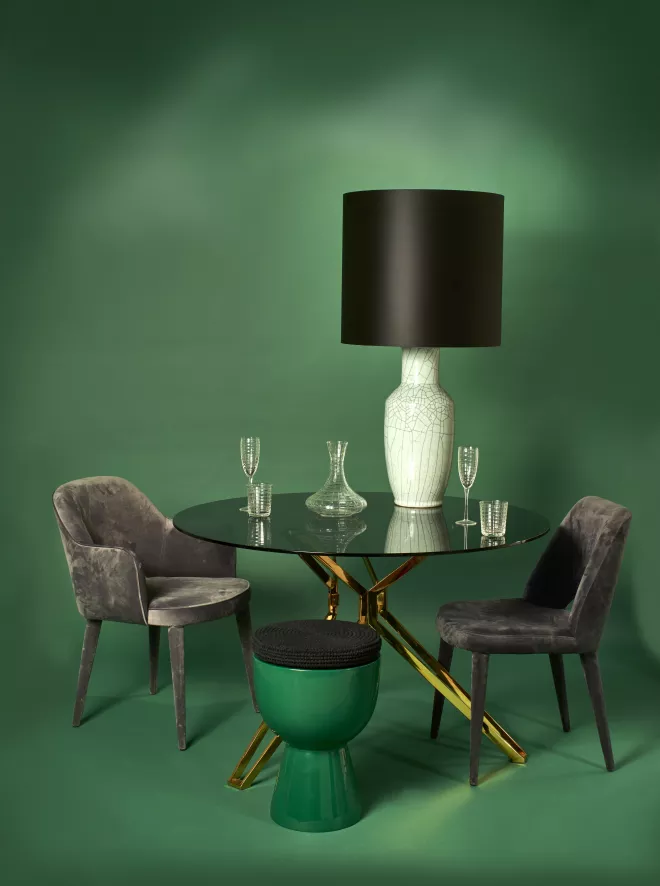 POLSPOTTEN Tam Tam Bijzettafel Bordeaux 10 POLSPOTTEN Tam Tam Bijzettafel Bordeaux - Afbeelding 8