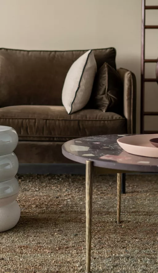 POLSPOTTEN PPno 2 3-zits Bank Velvet Rust 7 POLSPOTTEN PPno 2 3-zits Bank Velvet Rust - Afbeelding 5