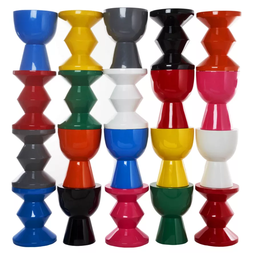 POLSPOTTEN Tam Tam Bijzettafel Bordeaux 13 POLSPOTTEN Tam Tam Bijzettafel Bordeaux - Afbeelding 11