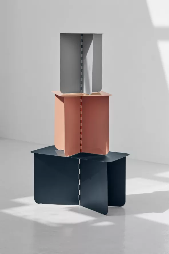 Puik Hinge Bijzettafel Large Grijs 6 Puik Hinge Bijzettafel Large Grijs - Afbeelding 4