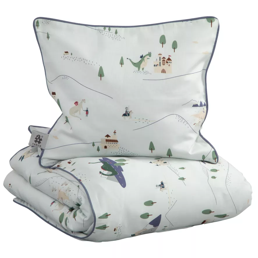 Sebra Dragon Tales Junior Dekbedovertrek 100x140 4 Sebra Dragon Tales Junior Dekbedovertrek 100x140 - Afbeelding 2