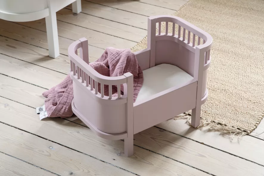 Sebra The Sebra Poppenbed Speelgoed Blossom Pink Incl Matras 5 Sebra The Sebra Poppenbed Speelgoed Blossom Pink Incl Matras - Afbeelding 3