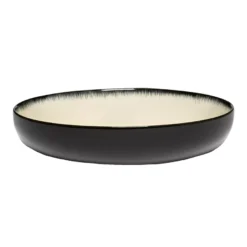 Serax Dé Tableware By Ann Demeulemeester Diep Bord Ø18,5 White/black D