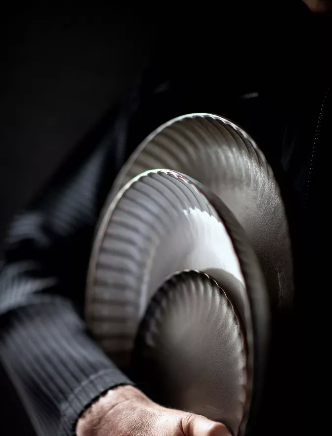 Serax Inku By Sergio Herman Serveerschaal 15,4x22 4 Serax Inku By Sergio Herman Serveerschaal 15,4x22 - Afbeelding 2