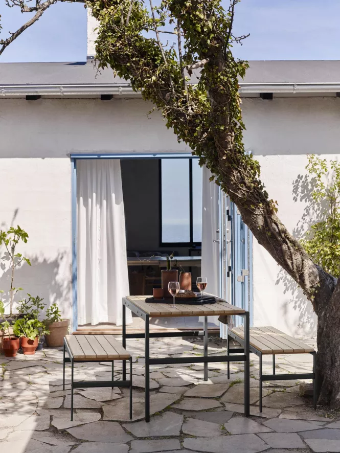 Skagerak Reform Tuinbank 110 Anthracite Black 8 Skagerak Reform Tuinbank 110 Anthracite Black - Afbeelding 6