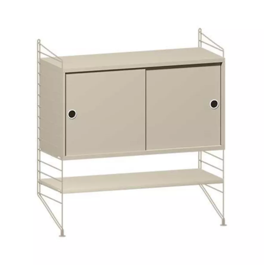 String Furniture Dressoir Small, Beige 3 String Furniture Dressoir Small, Beige