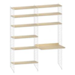 String Furniture Kast Met Tafel Medium, Wit/eiken -Winkel Voor Woninginrichting x886x886 string kast met tafel medium wit eiken1.jpg.pagespeed.ic .4Wl73wRpZE