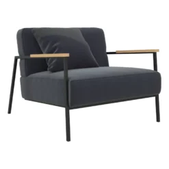Studio HENK Co Fauteuil Met Zwart Frame Steelcut-515 Armleuning Hout -Winkel Voor Woninginrichting x886x886 studio h k co fauteuil met zwart frame3.jpg.pagespeed.ic .rgVAlm4H0T