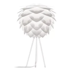 Umage Silvia Mini Tafellamp Ø34 Wit Onderstel, Wit