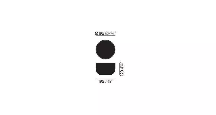 Vitra Herringbone Vessels Bowl Kom Ø19.5 Mint 14 Vitra Herringbone Vessels Bowl Kom Ø19.5 Mint - Afbeelding 12