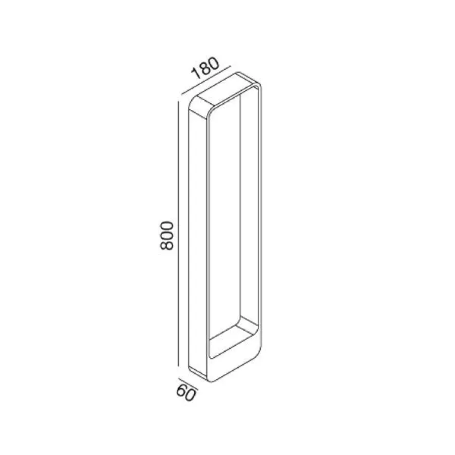 Wever Ducré Tape 8.0 Vloerlamp LED Donkergrijs 3000K 4 Wever Ducré Tape 8.0 Vloerlamp LED Donkergrijs 3000K - Afbeelding 2