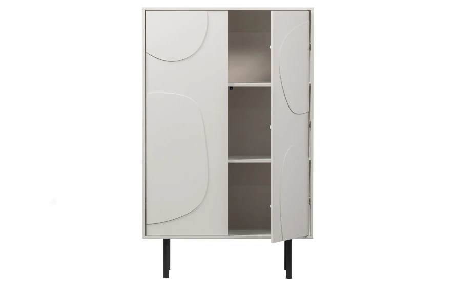 WOOOD Exclusive Cadiz Opbergkast 40x85 Mist 9 WOOOD Exclusive Cadiz Opbergkast 40x85 Mist - Afbeelding 7