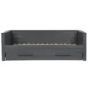 WOOOD Exclusive Dennis Bedbank 90x200 Steel Grey