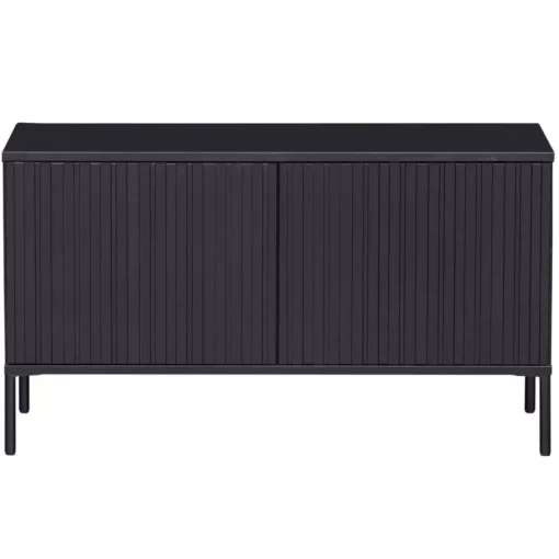 WOOOD Exclusive Gravure Tv-meubel 100 Grenen Zwart