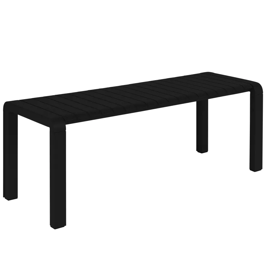 Zuiver Vondel Tuinbank 129,5 Zwart 3 Zuiver Vondel Tuinbank 129,5 Zwart