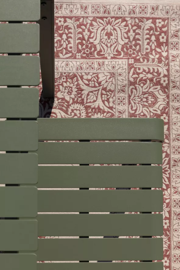 Zuiver Vondel Tuinbank 129,5 Zwart 11 Zuiver Vondel Tuinbank 129,5 Zwart - Afbeelding 9